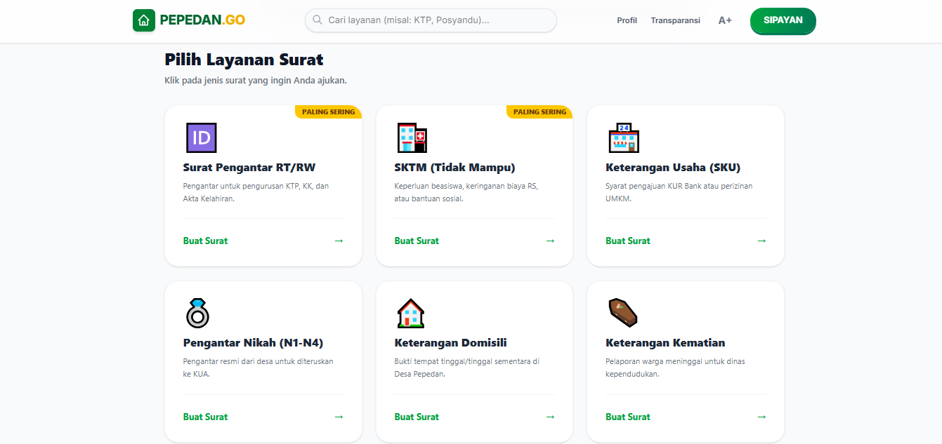 Pepedan Go Smart Village